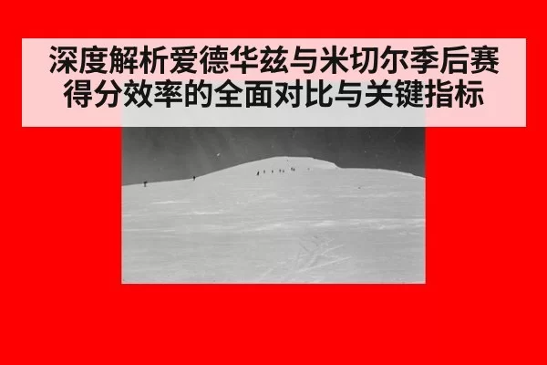 深度解析爱德华兹与米切尔季后赛得分效率的全面对比与关键指标